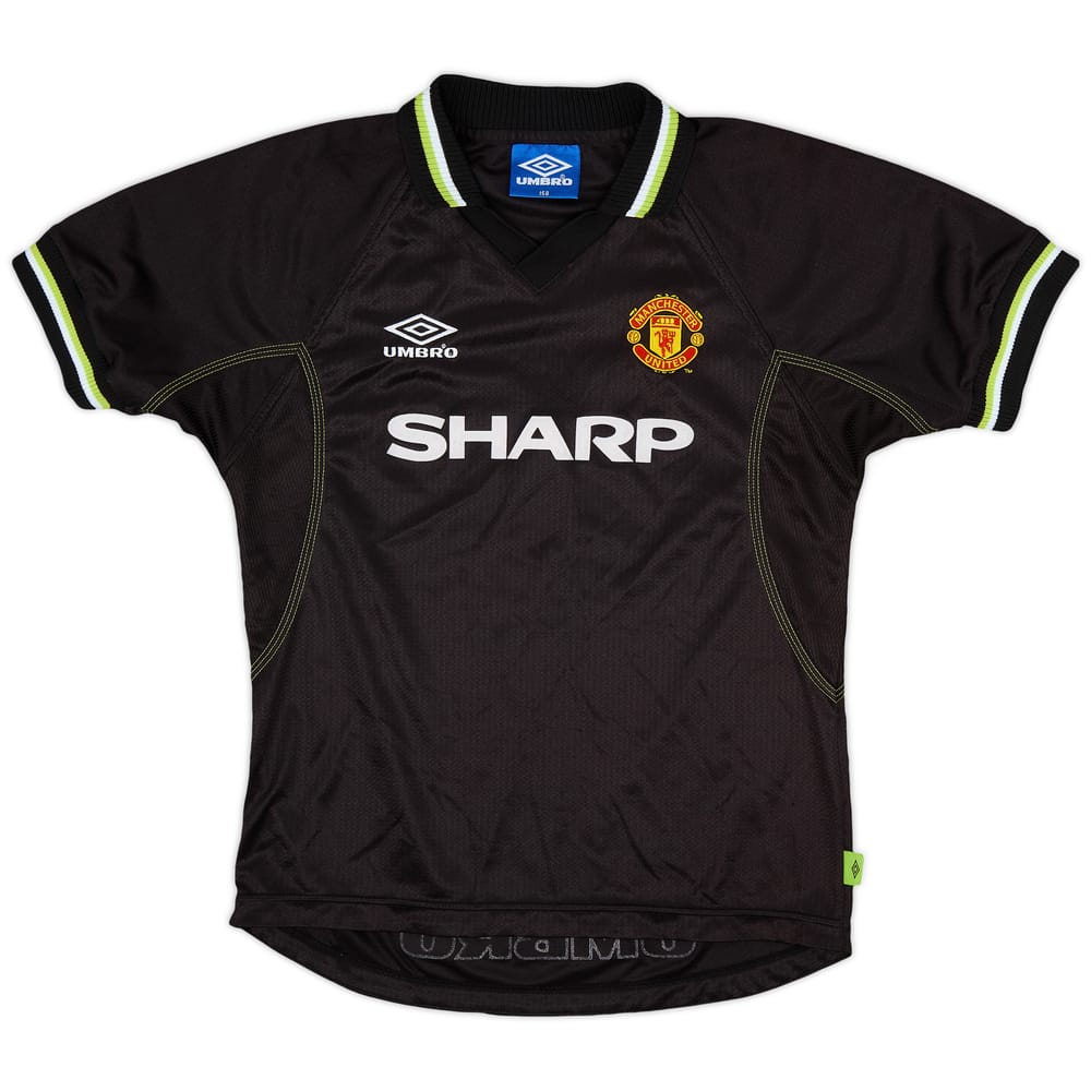 1998-99 Manchester United Third Shirt - 9/10 - (L.Boys)