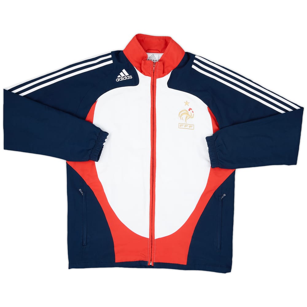 2007-08 France adidas Track Jacket - 5/10 - (M/L)