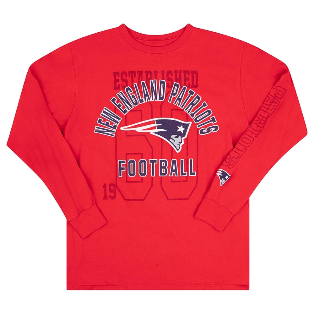 2010s New England Patriots Majestic L/S Graphic Tee L