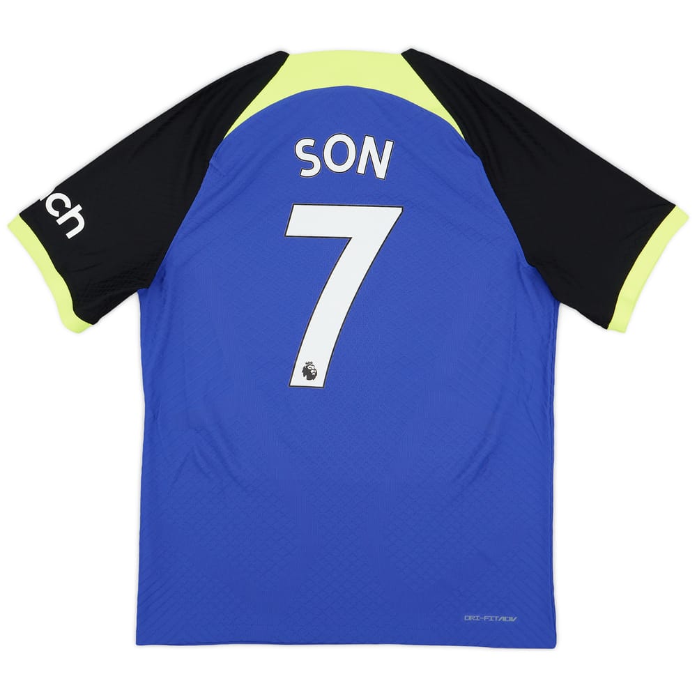 2022-23 Tottenham Authentic Away Shirt Son #7 - 10/10 - (M)