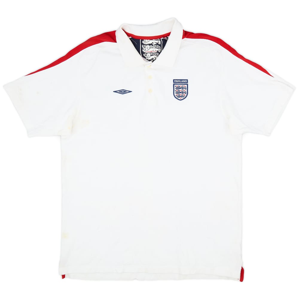 2006-08 England Umbro Polo Shirt - 5/10 - (XXL)