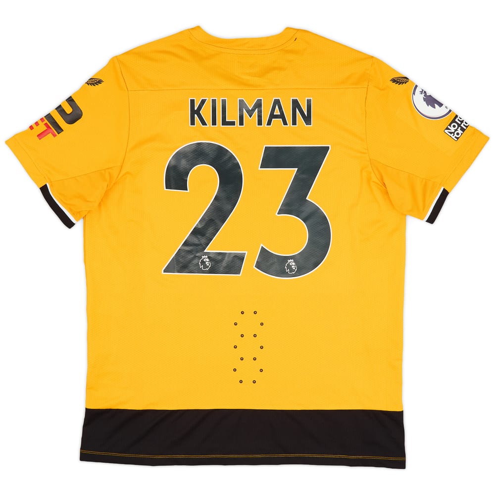 2022-23 Wolves Match Issue Home Shirt Kilman #23