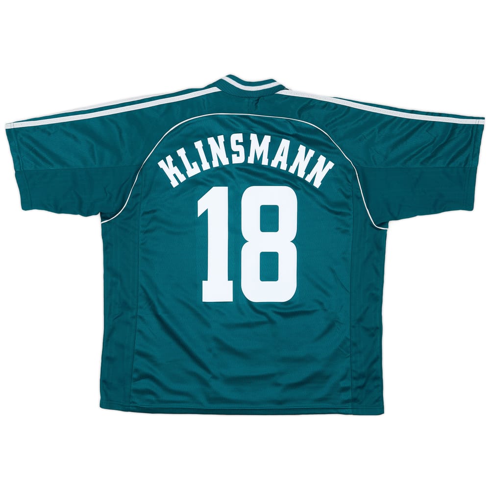 1998-00 Germany Away Shirt Klinsmann #18 - 8/10 - (XL)
