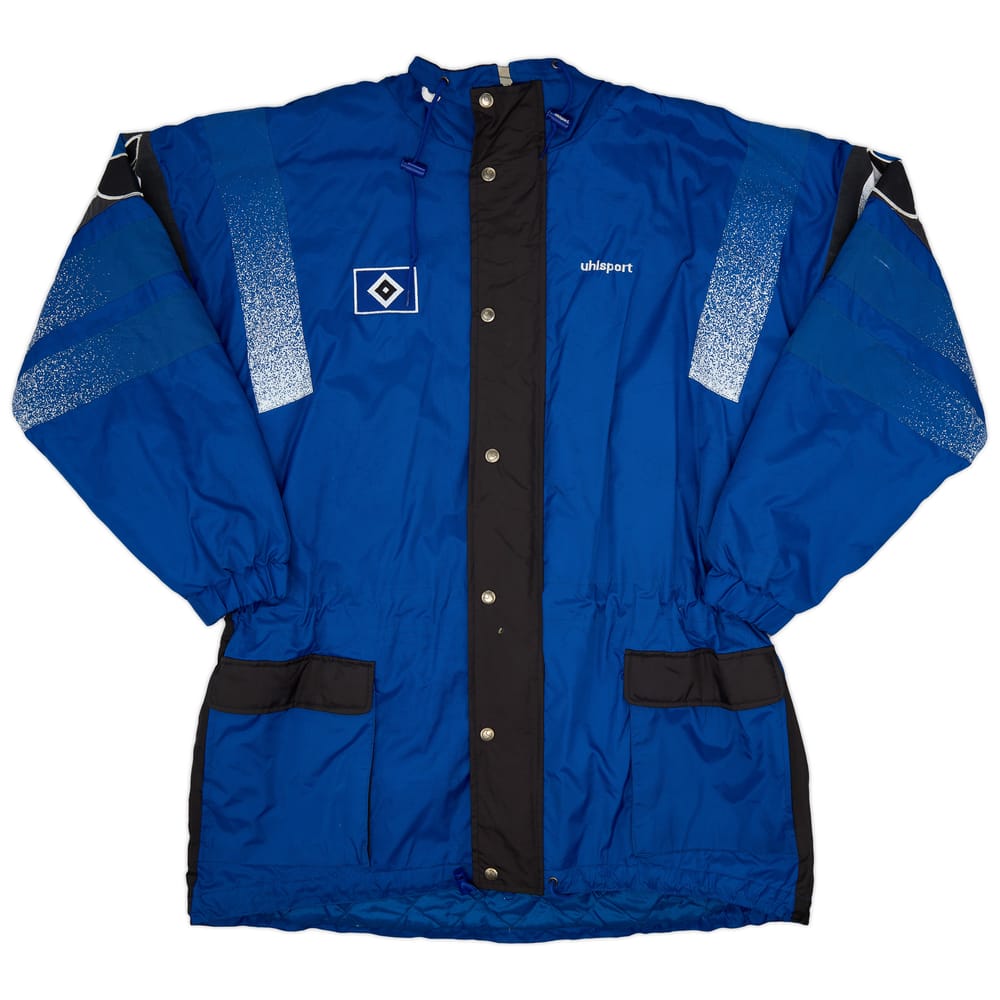 1996-97 Hamburg Uhlsport Padded Bench Coat - 6/10 - (L)
