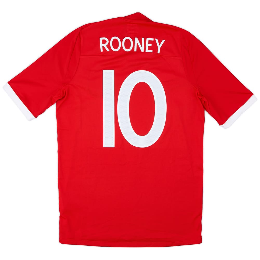 2010-11 England Away Shirt Rooney #10 - 8/10 - (M)