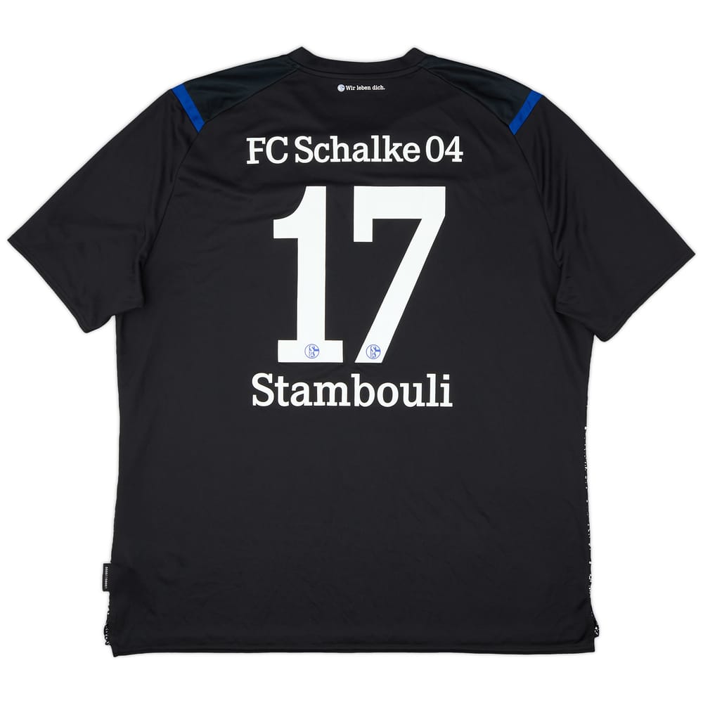 2019-20 Schalke Third Shirt Stambouli #17 - 9/10 - (4XL)