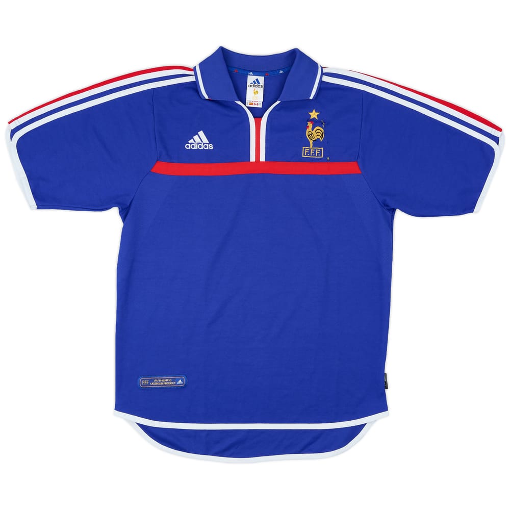 2000-02 France Home Shirt - 5/10 - (M)