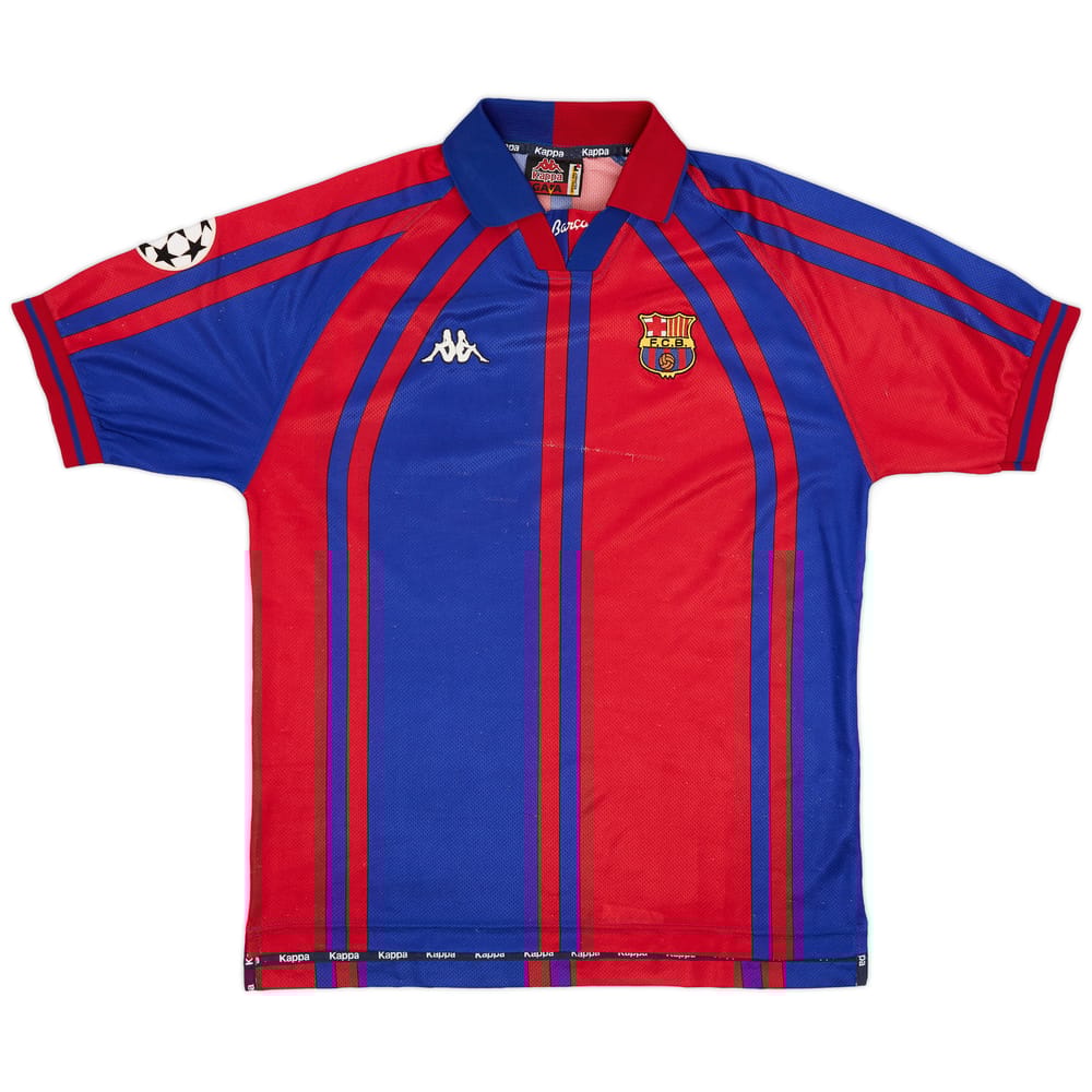 1997-98 Barcelona European Home Shirt - 7/10 - (L)