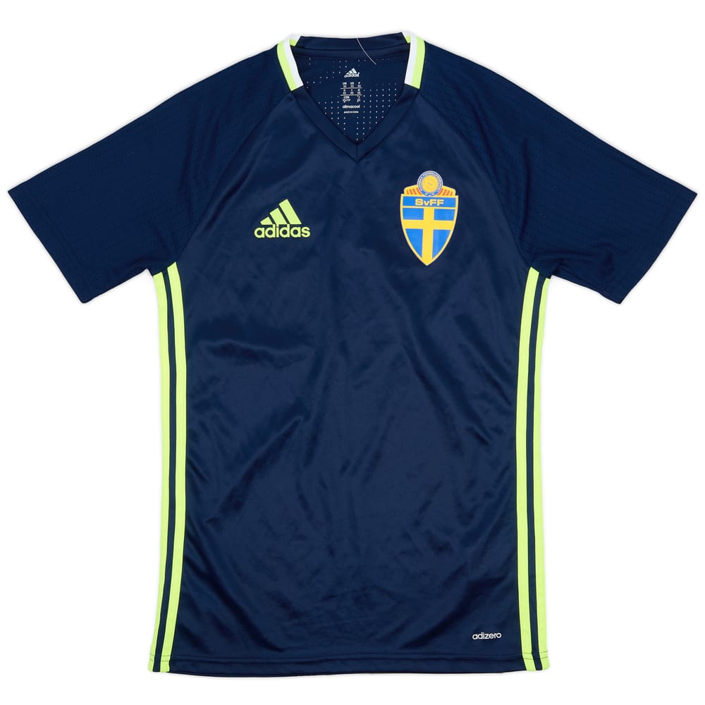 2016-17 Sweden adidas Training Shirt - 8/10 - (XS)