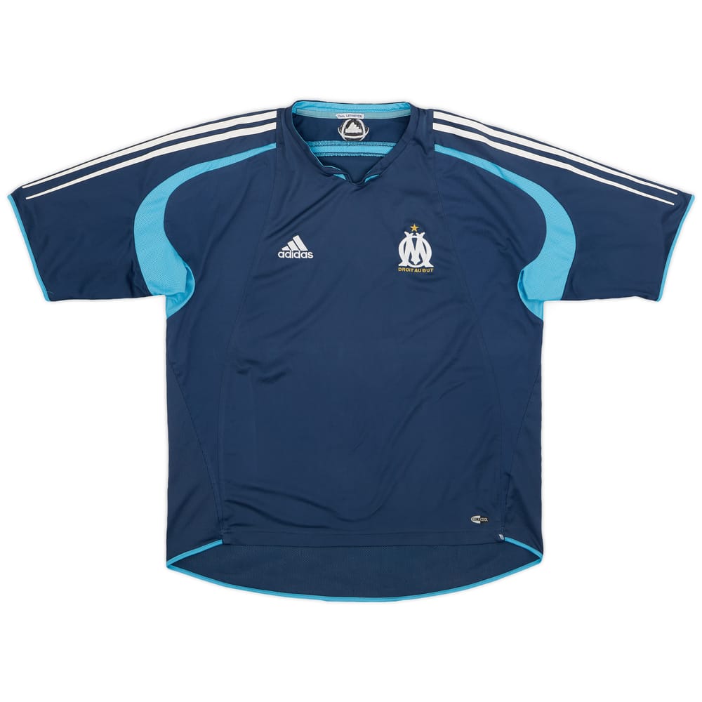 2004-05 Olympique Marseille adidas Training Shirt - 8/10 - (L)