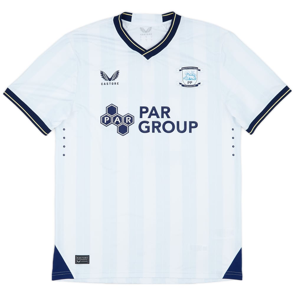 2023-24 Preston North End Match Issue Home Shirt #31