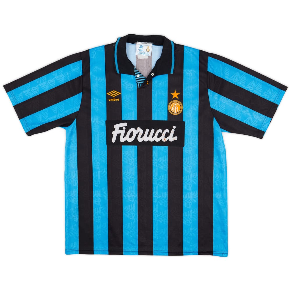 1992-94 Inter Milan Home Shirt - 6/10 - (XL)