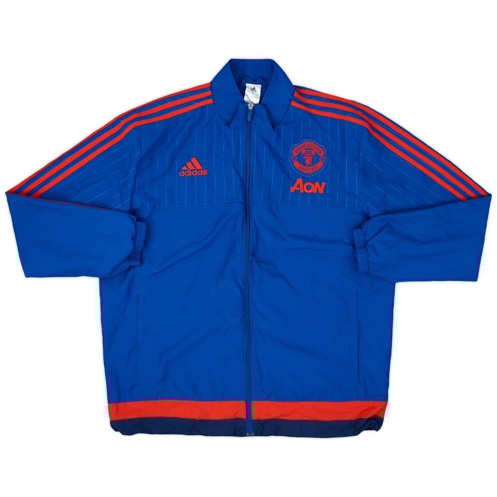 2015-16 Manchester United adidas Track Jacket - 10/10 - (L)