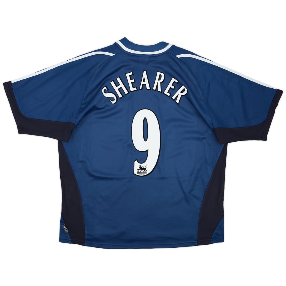 2001-02 Newcastle Away Shirt Shearer #9 - 7/10 - (XL)
