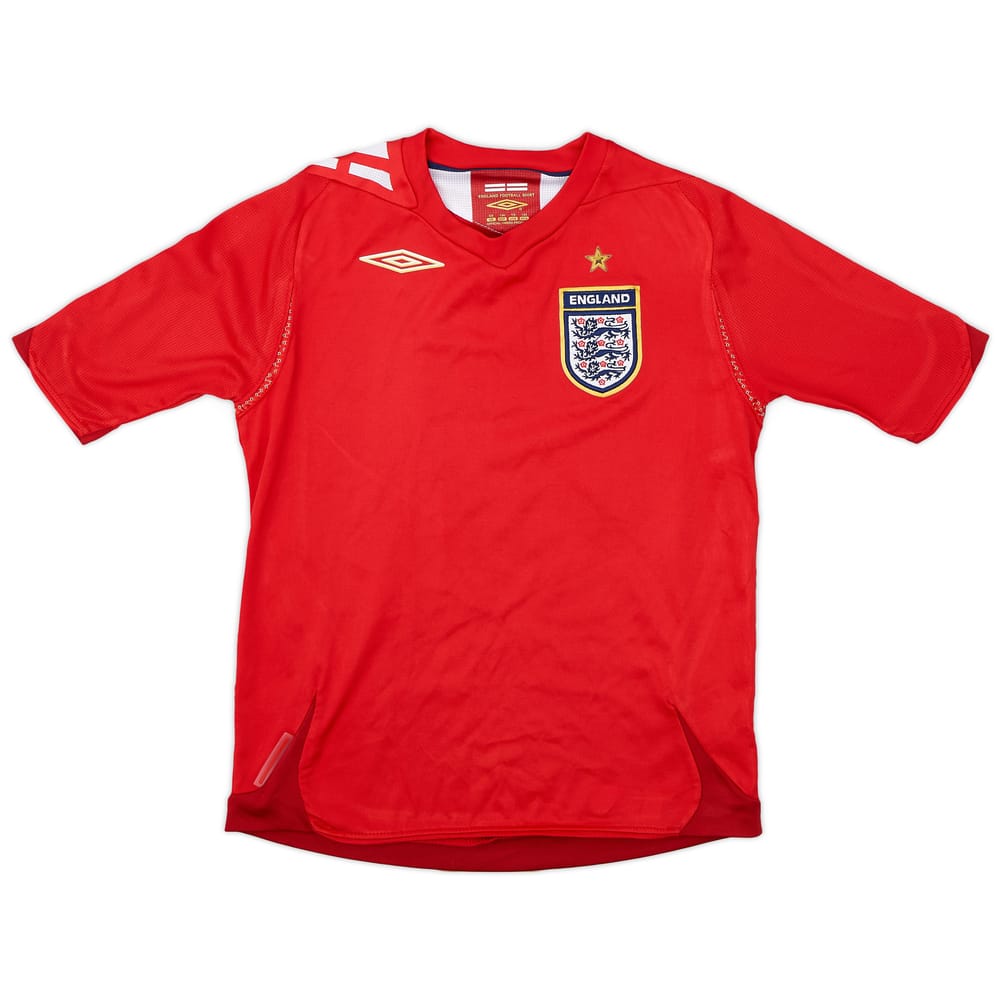 2006-08 England Away Shirt - 9/10 - (S.Boys)