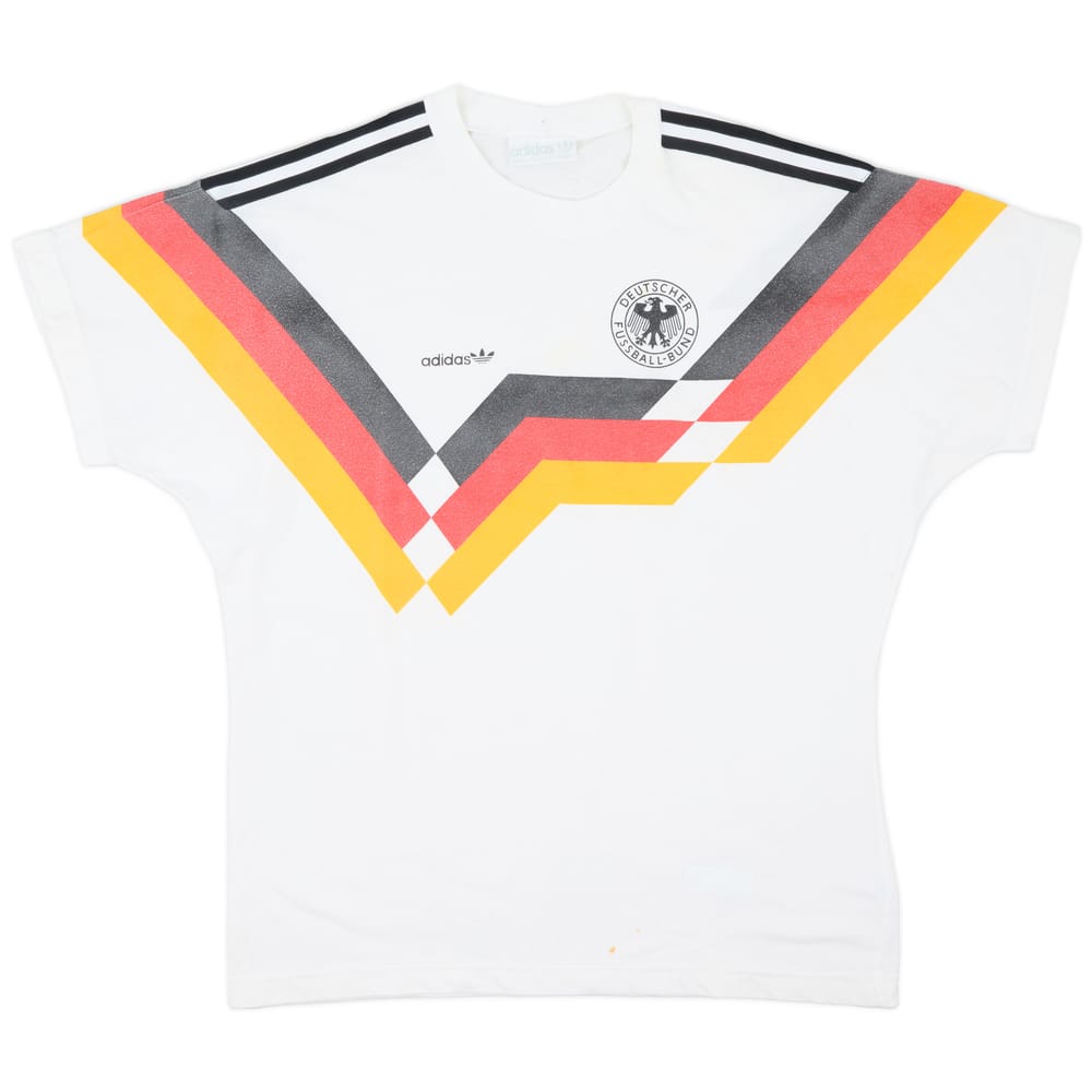 1990-92 Germany adidas Training Tee - 7/10 - (L)
