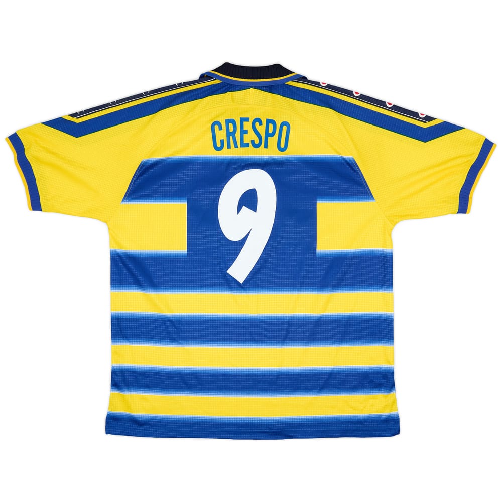 1999-00 Parma Home Shirt Crespo #9 - 9/10 - (XL)