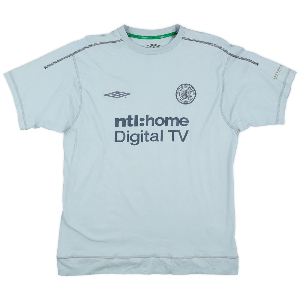 2002-03 Celtic Umbro Cotton Tee - 9/10 - (L)