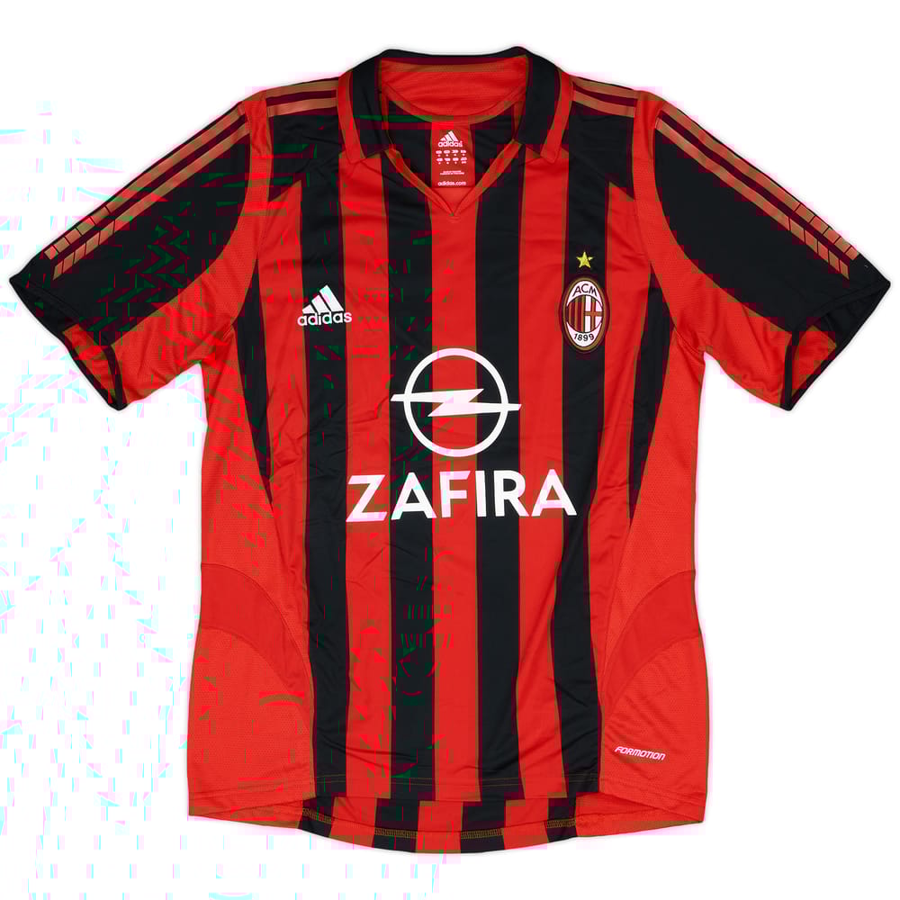 2005-06 AC Milan Match Issue Home Shirt #16