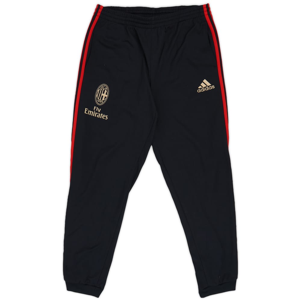 2011-12 AC Milan adidas Track Pants/Bottoms - 9/10 - (S)