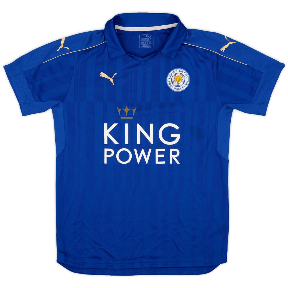 2016-17 Leicester Home Shirt - 8/10 - (XL.Boys)