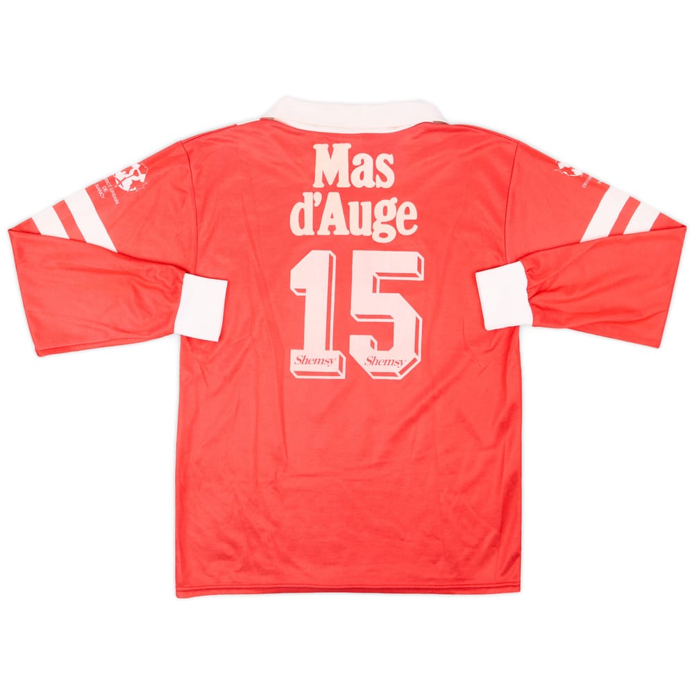 1992-93 AS Nancy Match Issue Away L/S Shirt #15