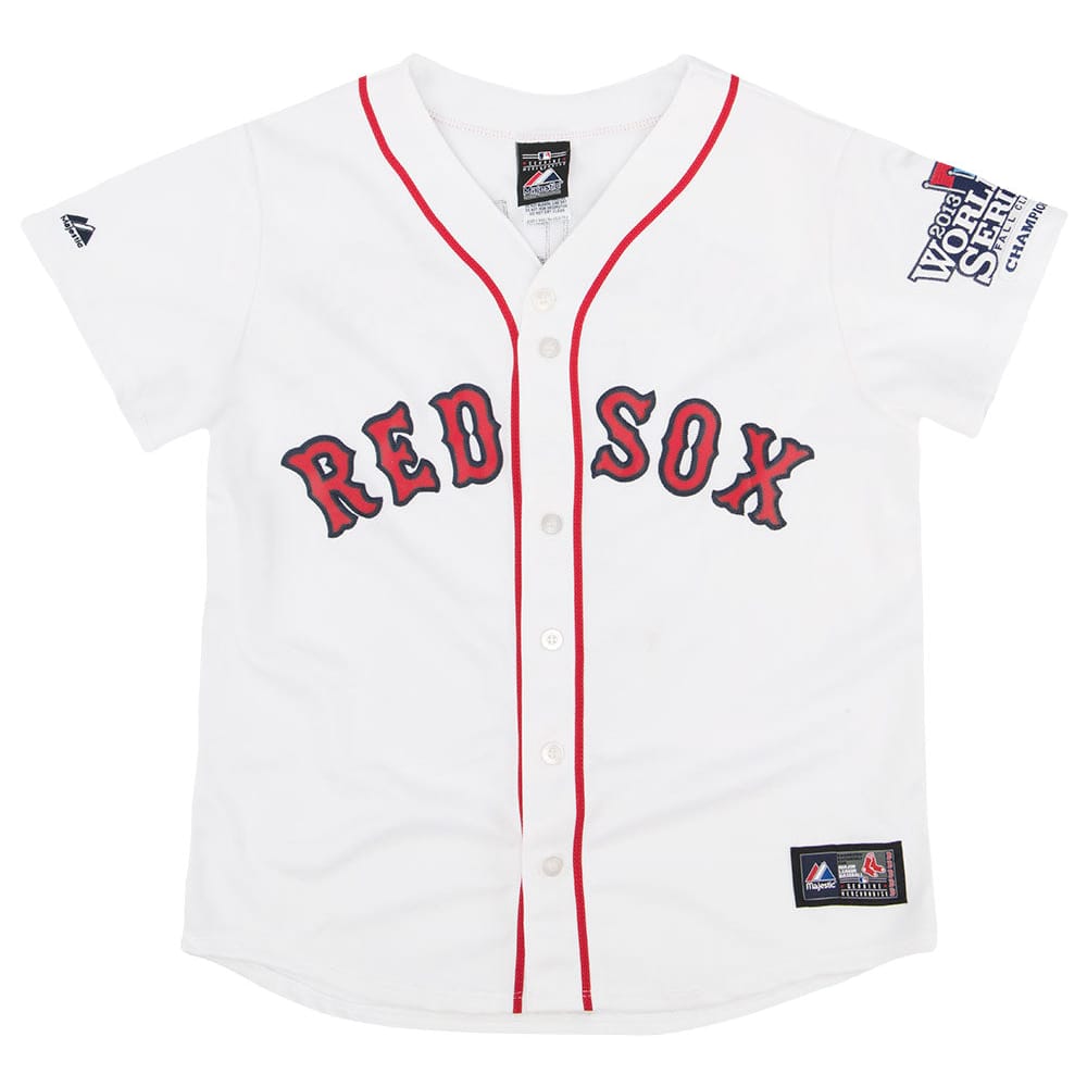 2013 Boston Red Sox Horbaczewski #7 Majestic Jersey (Home) Womens (L)