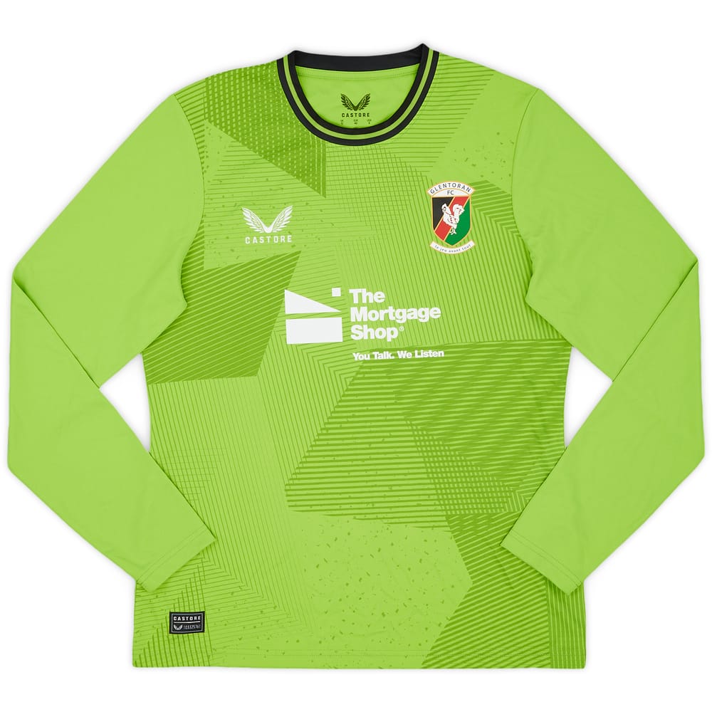 2023-24 Glentoran GK Shirt - 8/10 - (M.Boys)