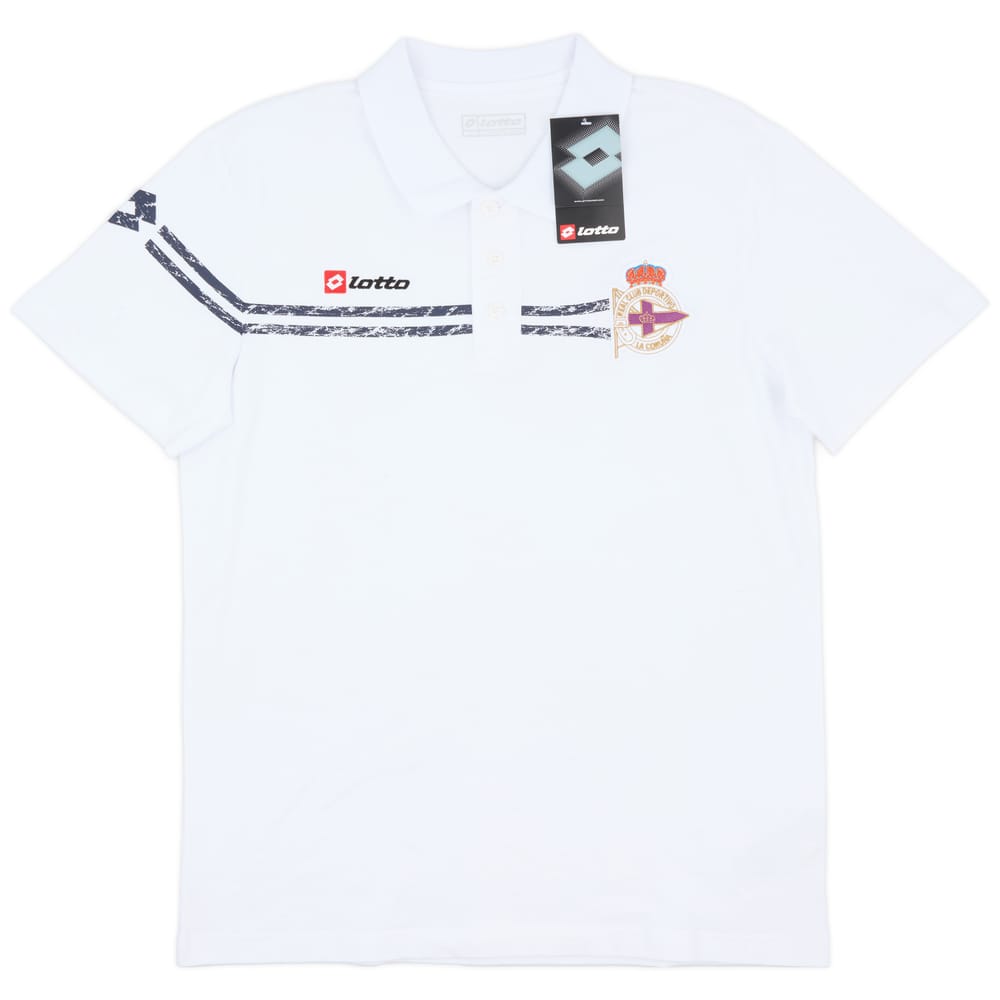 2012-13 Deportivo Lotto Polo T-Shirt (L)