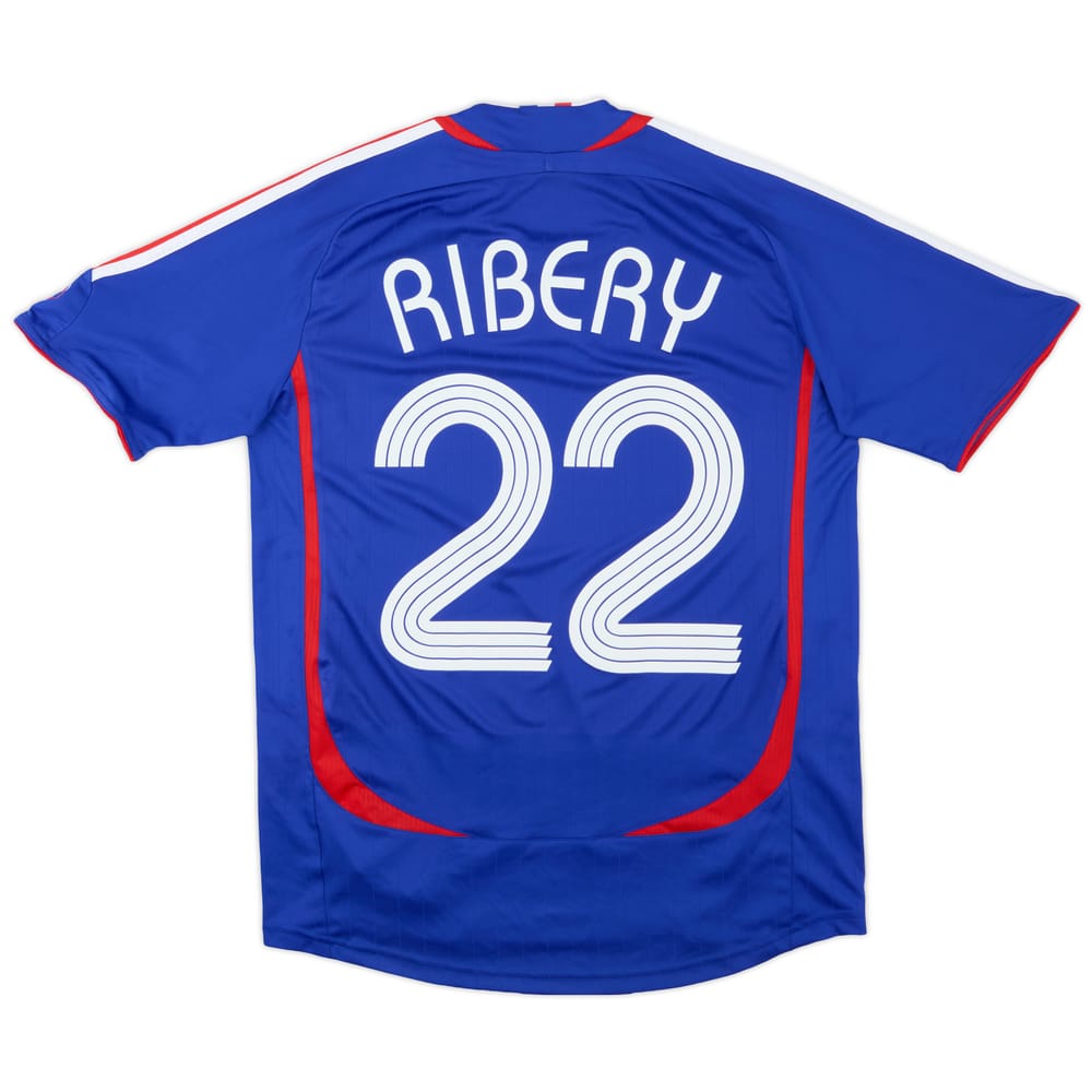 2006-07 France Home Shirt Ribery #22 - 9/10 - (S)