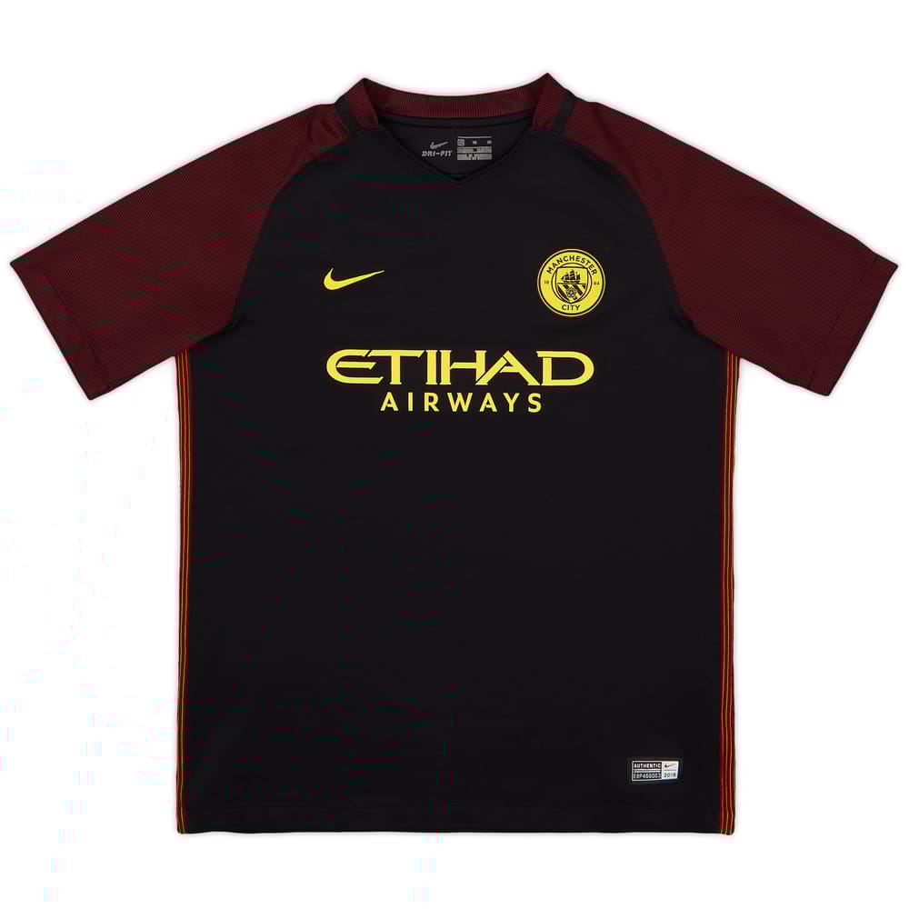 2016-17 Manchester City Away Shirt - 9/10 - (XL.Boys)