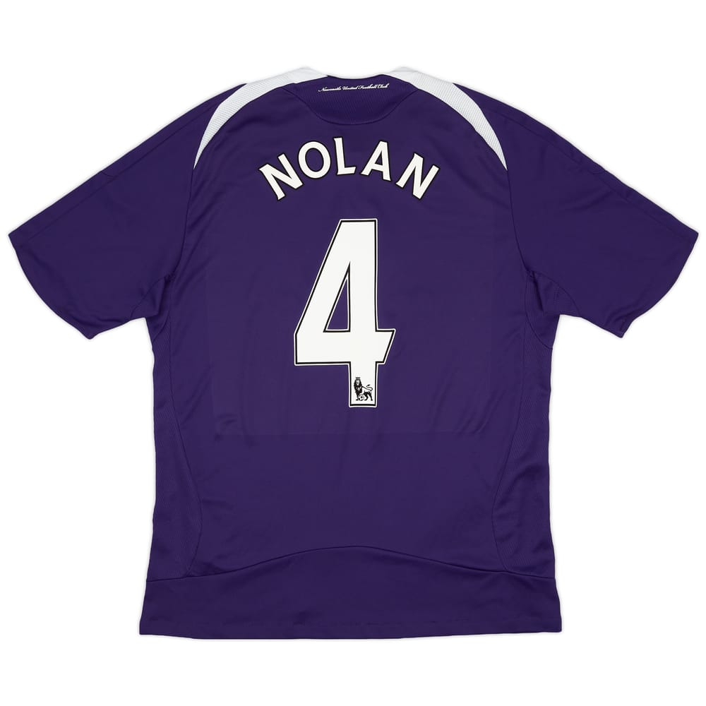 2008-09 Newcastle Away Shirt Nolan #4 - 9/10 - (L)