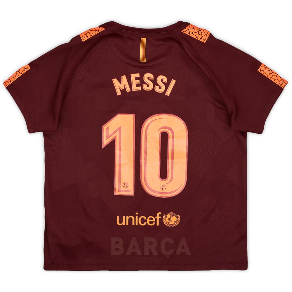 2017-18 Barcelona Third Shirt - 9/10 - (7-8 Years)
