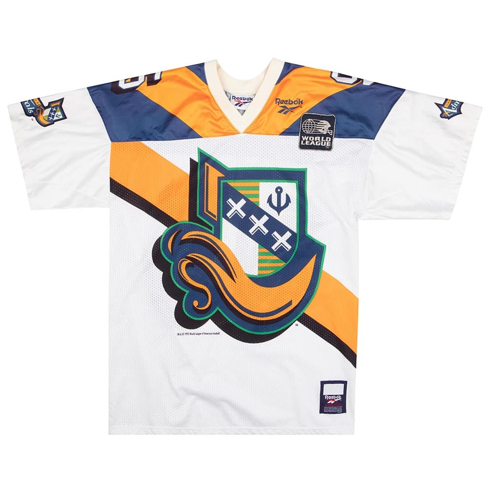 1995 Amsterdam Admirals #95 Reebok Jersey (Away) L