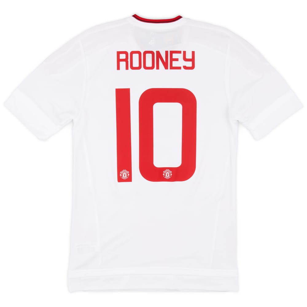 2015-16 Manchester United Player Issue Away Shirt Rooney #10 (S/M)