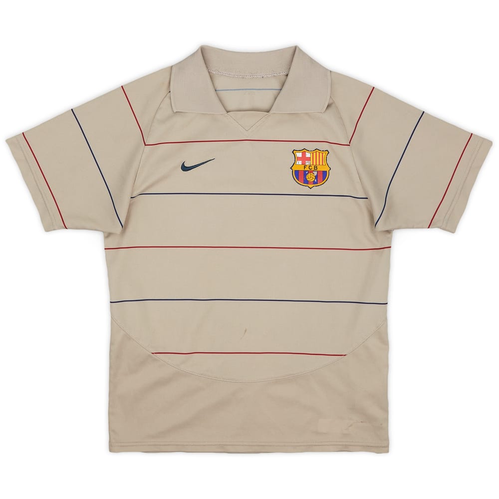 2003-05 Barcelona Basic Away Shirt - 5/10 - (L.Boys)