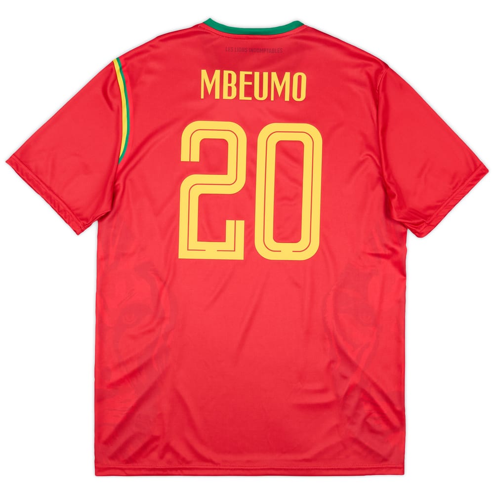 2022 Cameroon Authentic Away Shirt Mbeumo #20 (S)