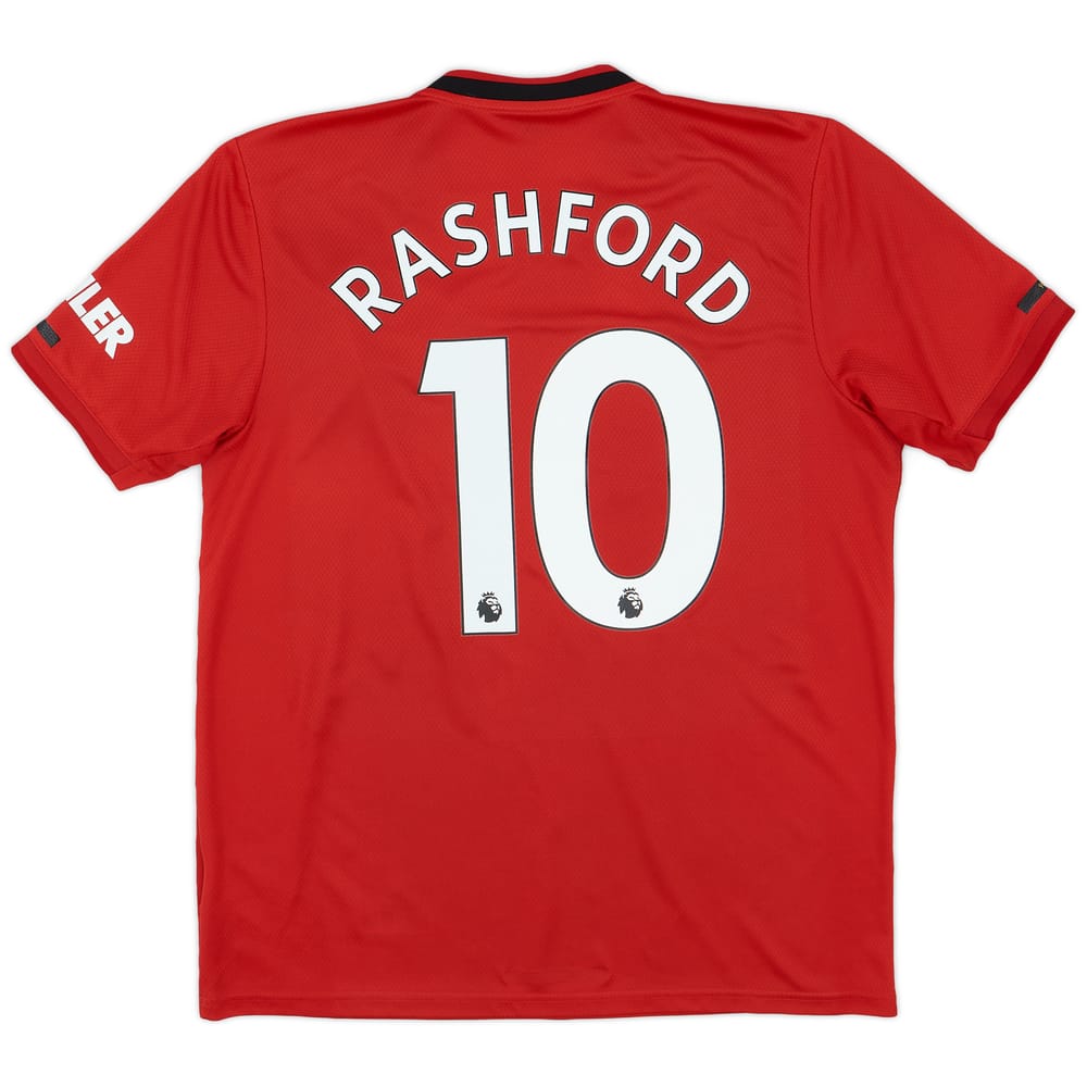 2019-20 Manchester United Home Shirt Rashford #10 - 5/10 - (L)