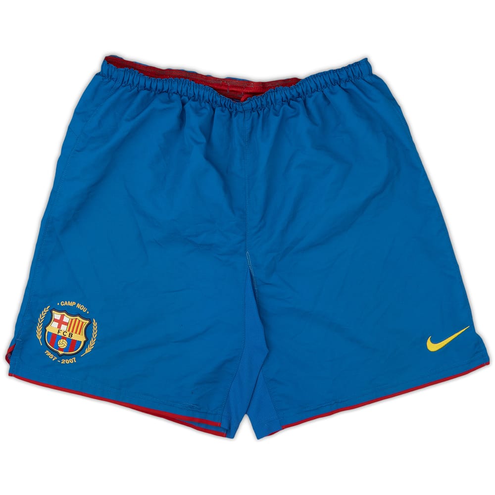 2007-08 Barcelona Home Shorts - 7/10 - (S)
