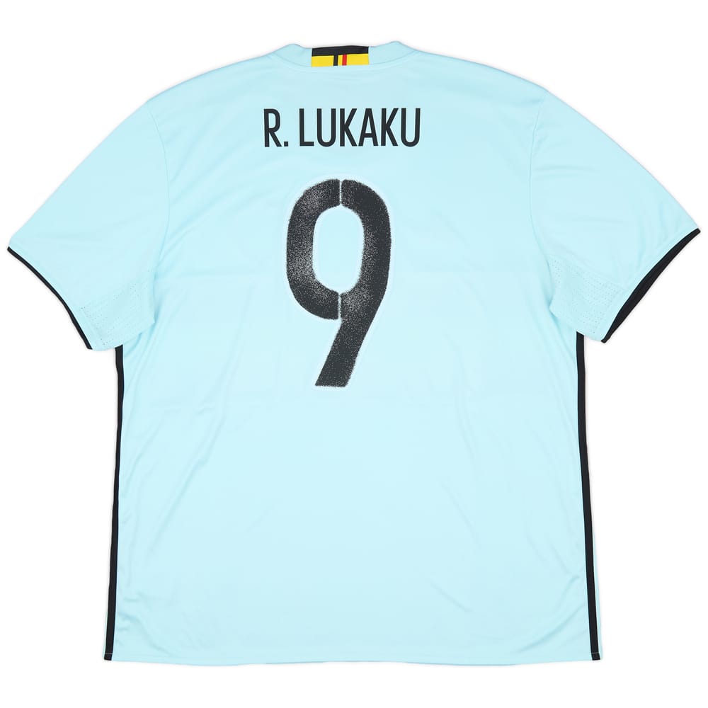 2016-17 Belgium Away Shirt Lukaku #9 - 8/10 - (XXL)