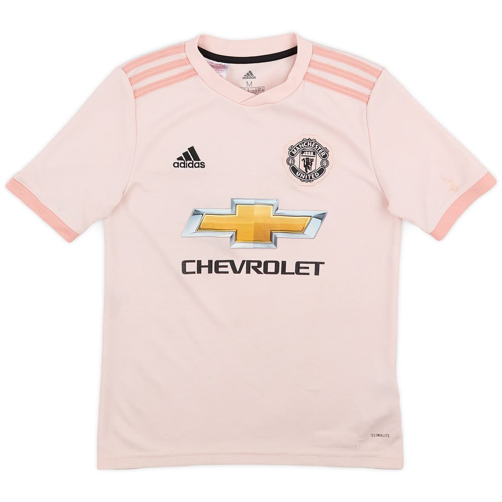 2018-19 Manchester United Away Shirt - 7/10 - (M.Boys)