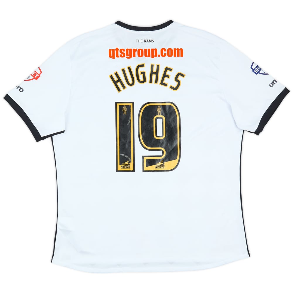 2015-16 Derby County Home Shirt Hughes #19 - 7/10 - (XXL)