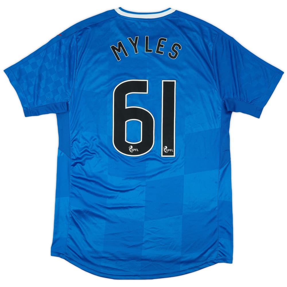 2016-18 Rangers Home Shirt Myles #61 - 8/10 - (L)