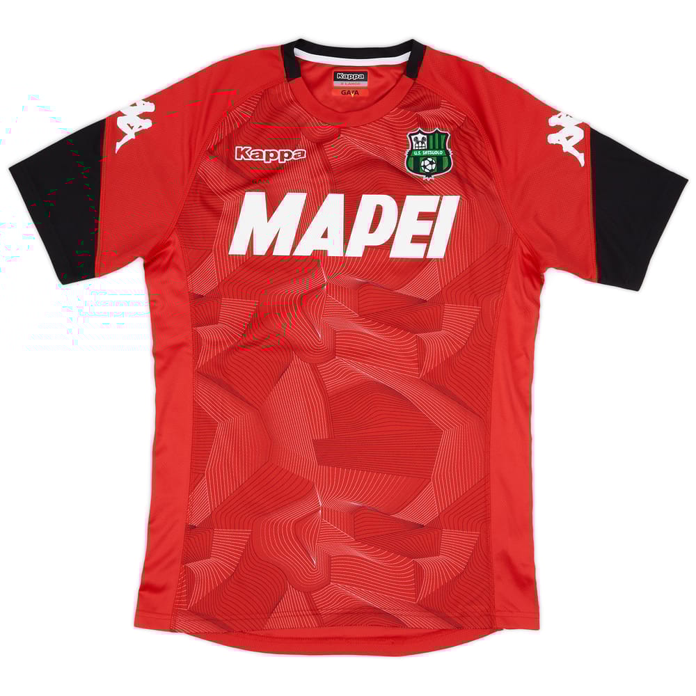 2017-18 Sassuolo Kappa Training Shirt - 8/10 - (XL)