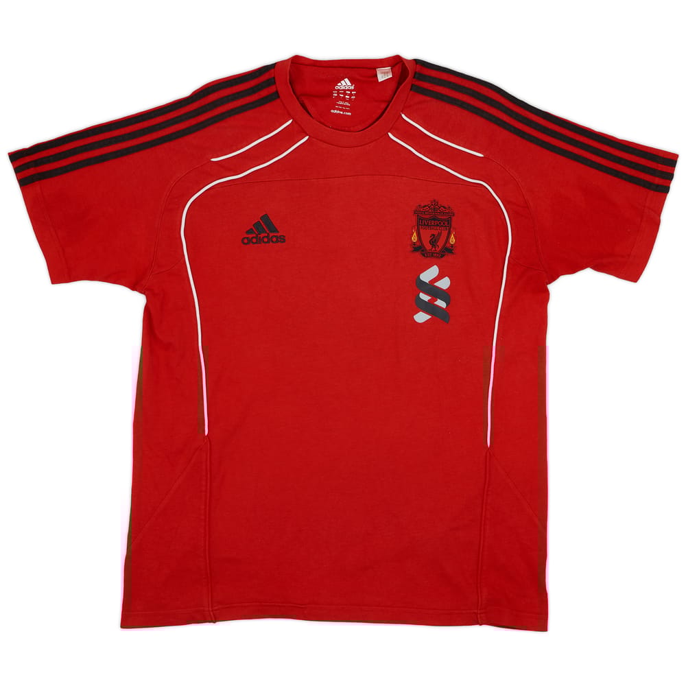 2010-11 Liverpool adidas Training Tee - 9/10 - (L/XL)