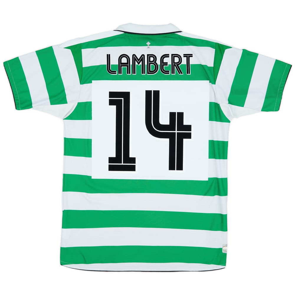 2004-05 Celtic Home Shirt Lambert #14 - 8/10 - (M)