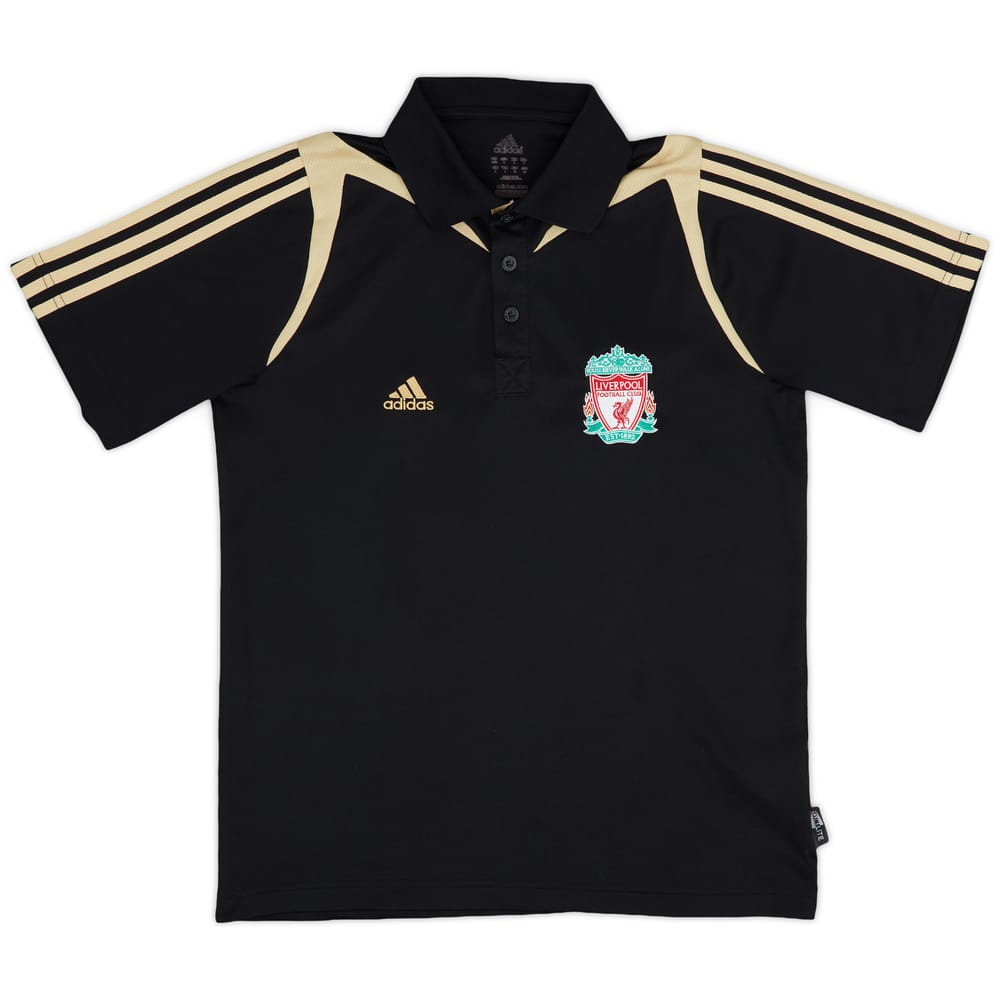 2008-09 Liverpool adidas Polo Shirt - 8/10 - (S)
