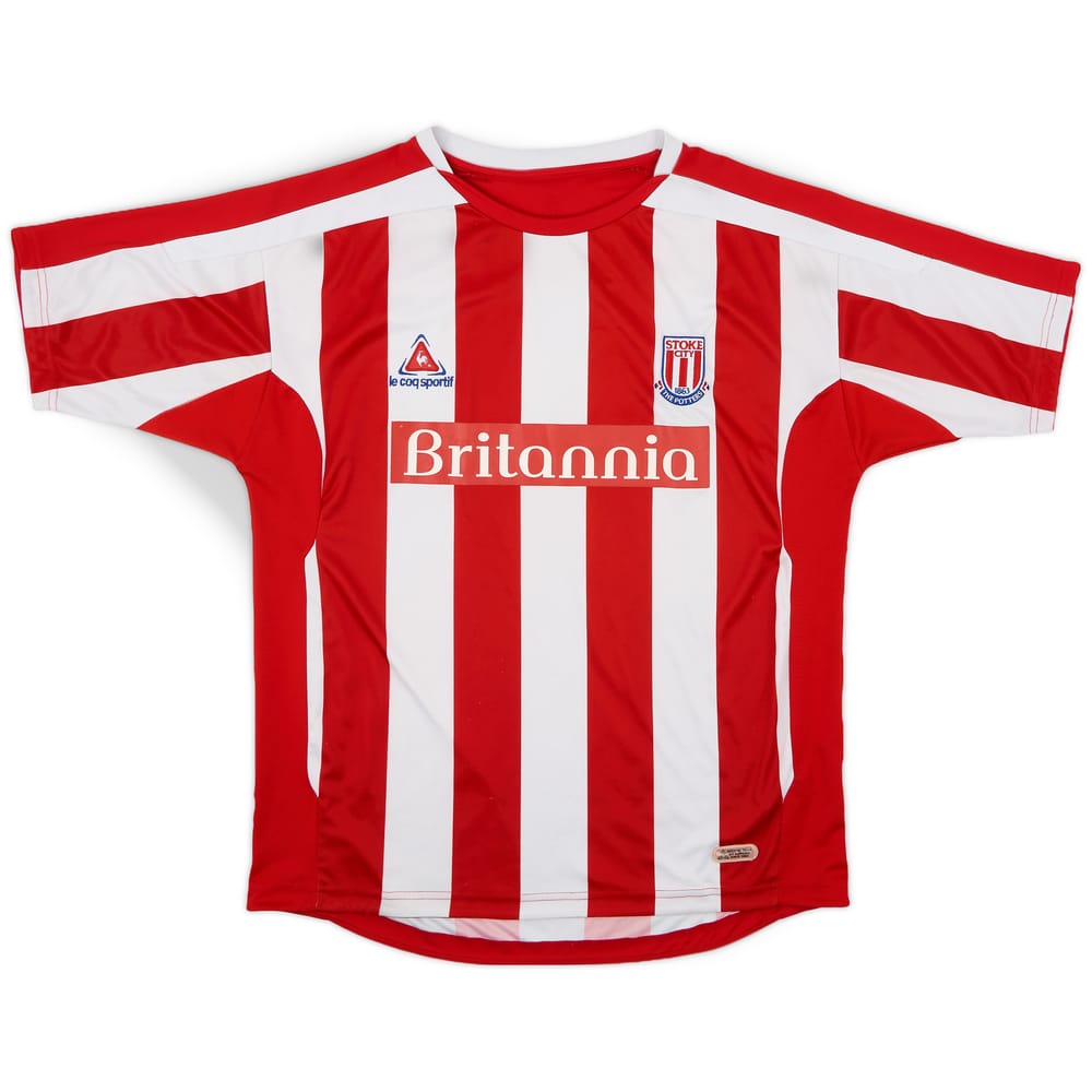 2007-08 Stoke City Home Shirt - 5/10 - (XL)