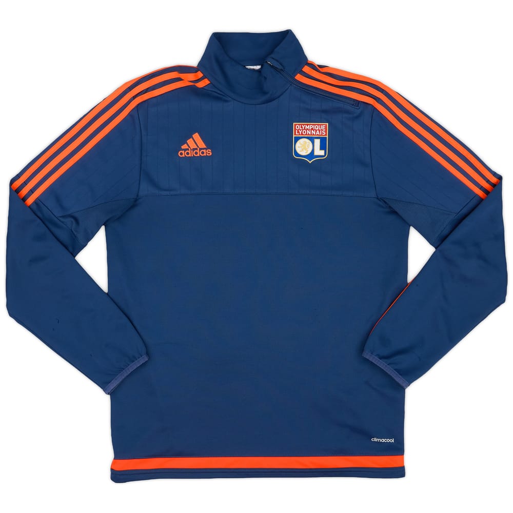 2015-16 Lyon adidas Training Jacket - 6/10 - (M)