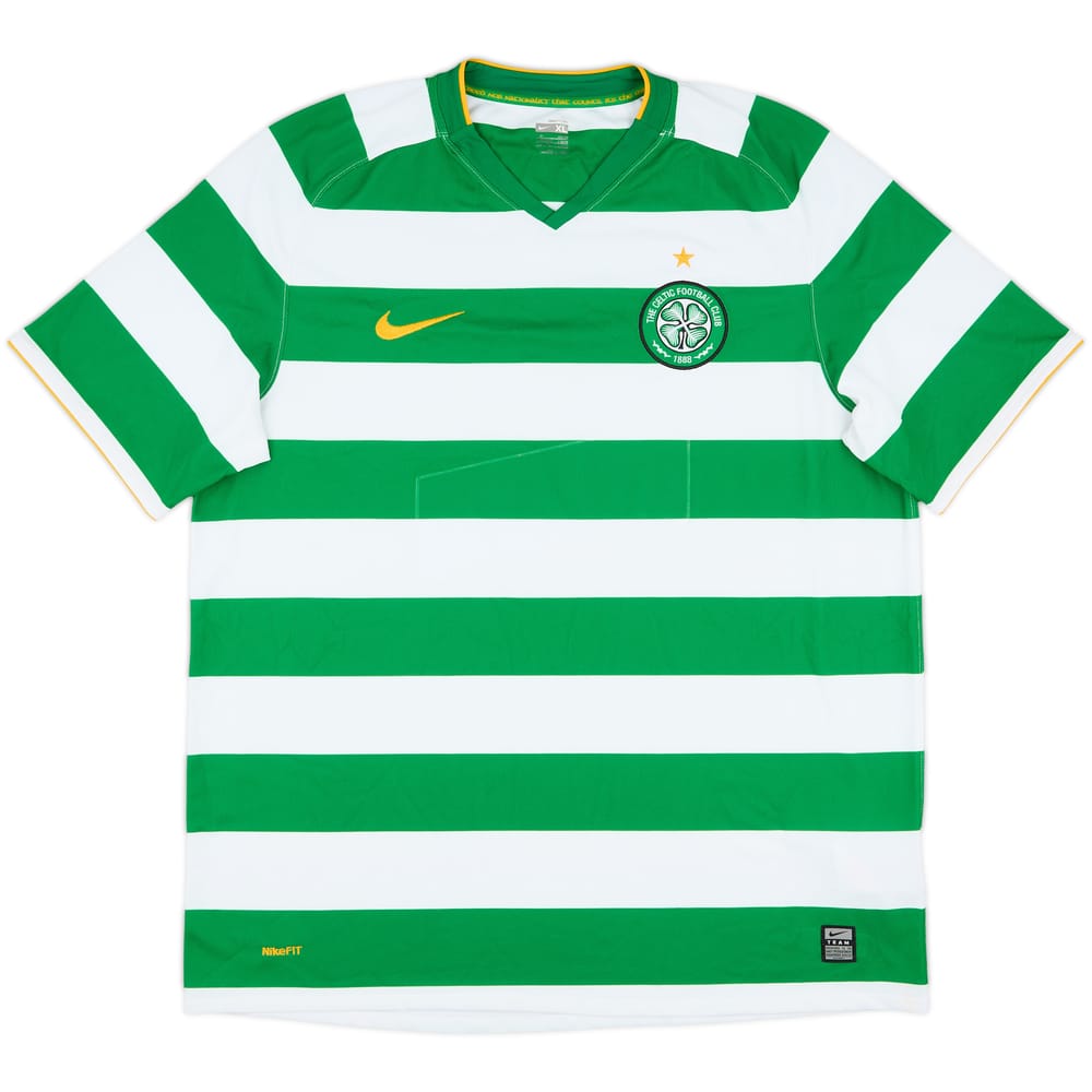 2008-10 Celtic Home Shirt - 4/10 - (XL)